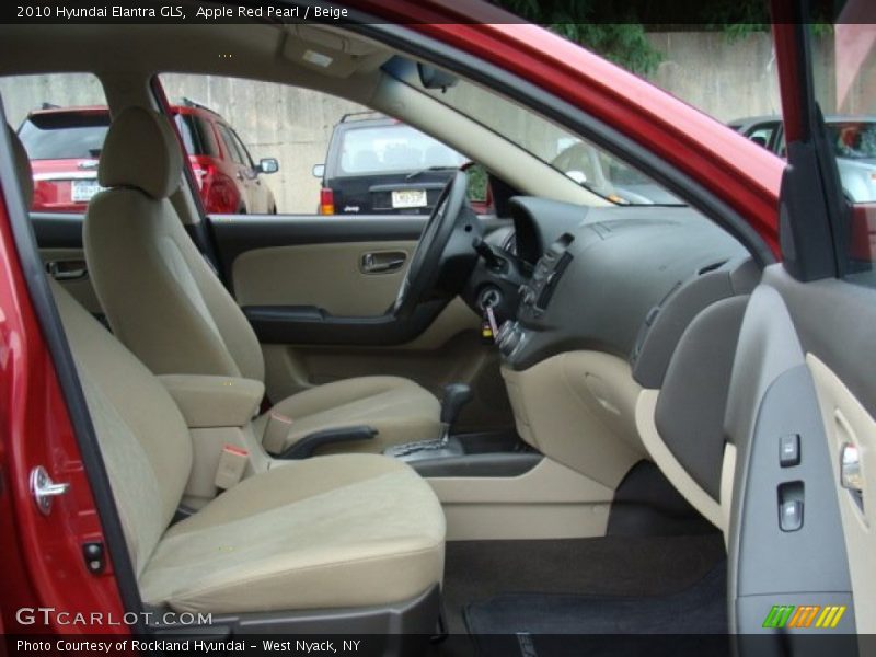 Apple Red Pearl / Beige 2010 Hyundai Elantra GLS