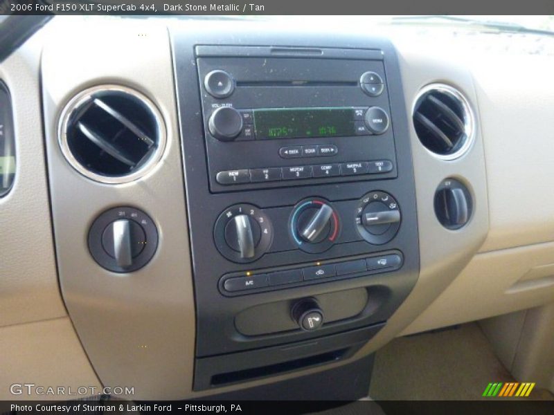 Dark Stone Metallic / Tan 2006 Ford F150 XLT SuperCab 4x4