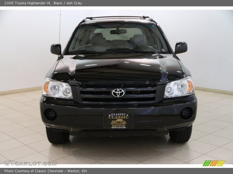 Black / Ash Gray 2006 Toyota Highlander I4