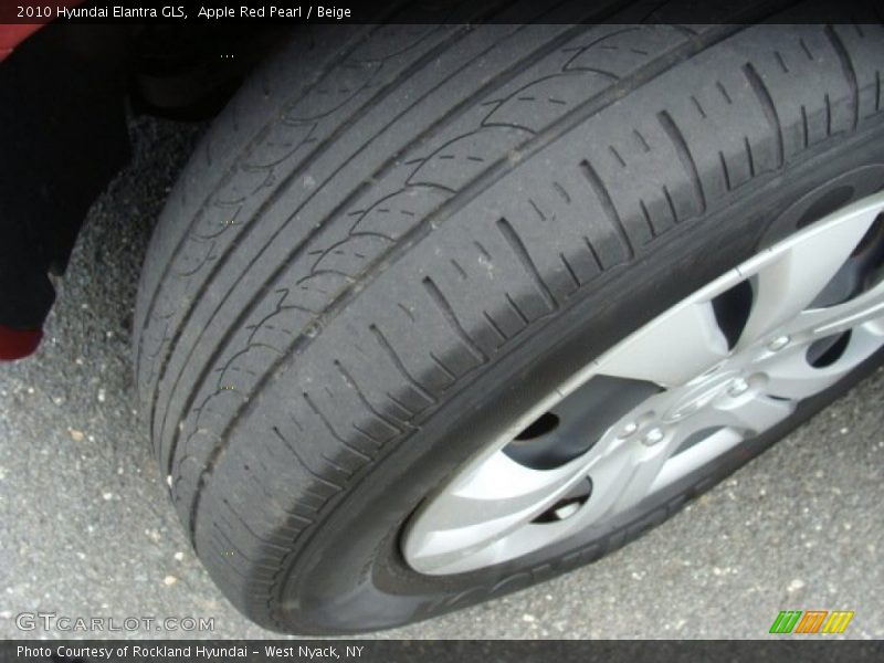 Apple Red Pearl / Beige 2010 Hyundai Elantra GLS
