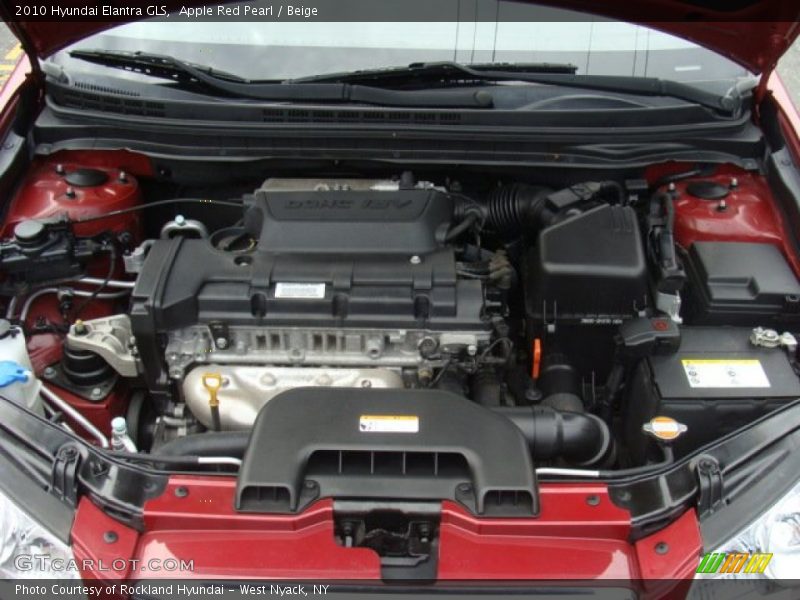 Apple Red Pearl / Beige 2010 Hyundai Elantra GLS