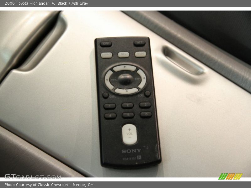 Black / Ash Gray 2006 Toyota Highlander I4