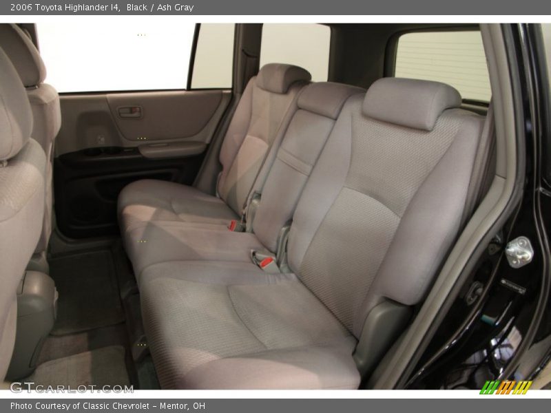 Rear Seat of 2006 Highlander I4