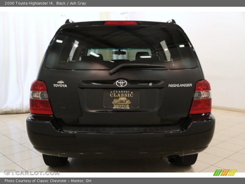 Black / Ash Gray 2006 Toyota Highlander I4