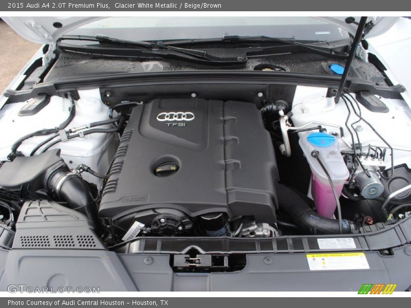  2015 A4 2.0T Premium Plus Engine - 2.0 Liter Turbocharged FSI DOHC 16-Valve VVT 4 Cylinder