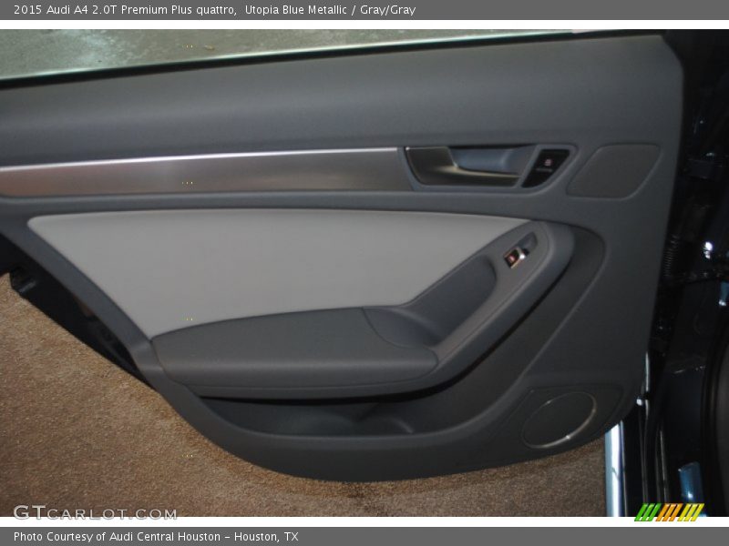 Utopia Blue Metallic / Gray/Gray 2015 Audi A4 2.0T Premium Plus quattro