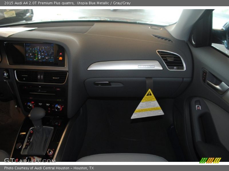 Utopia Blue Metallic / Gray/Gray 2015 Audi A4 2.0T Premium Plus quattro