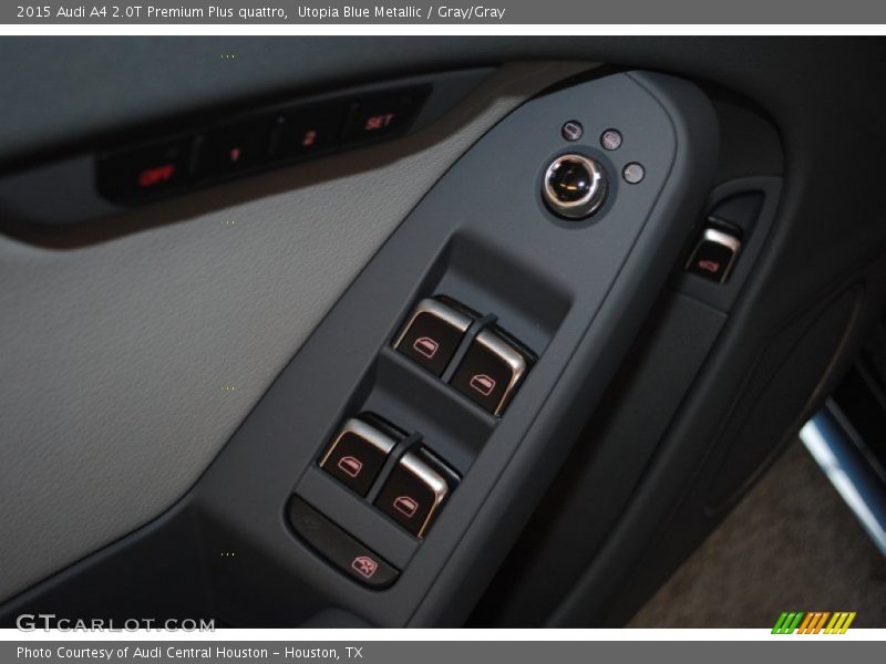 Utopia Blue Metallic / Gray/Gray 2015 Audi A4 2.0T Premium Plus quattro