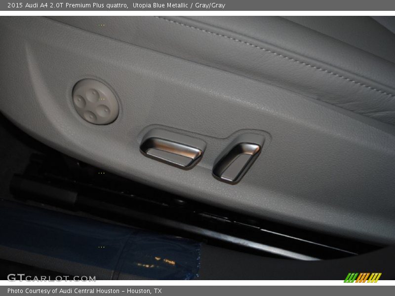 Utopia Blue Metallic / Gray/Gray 2015 Audi A4 2.0T Premium Plus quattro