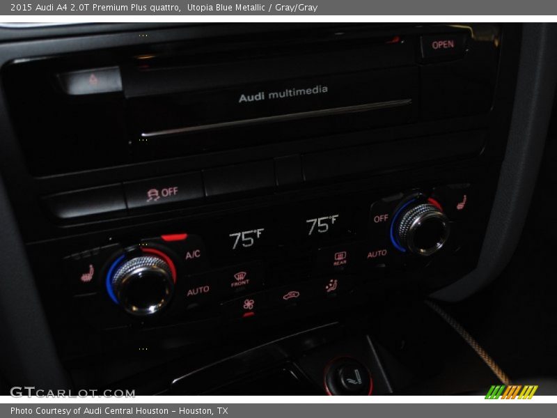 Utopia Blue Metallic / Gray/Gray 2015 Audi A4 2.0T Premium Plus quattro