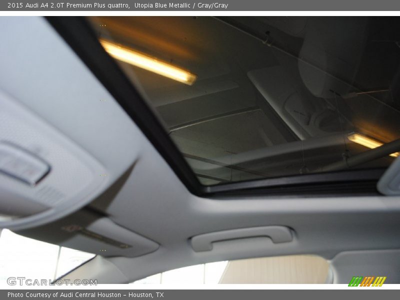 Utopia Blue Metallic / Gray/Gray 2015 Audi A4 2.0T Premium Plus quattro
