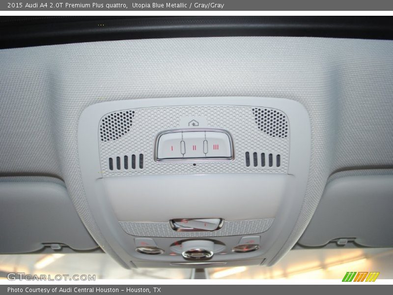 Utopia Blue Metallic / Gray/Gray 2015 Audi A4 2.0T Premium Plus quattro