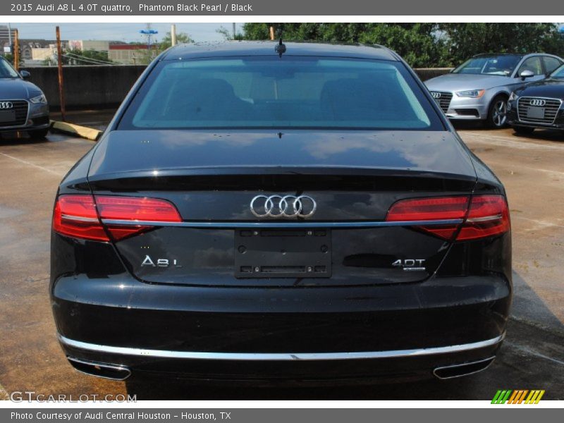 Phantom Black Pearl / Black 2015 Audi A8 L 4.0T quattro