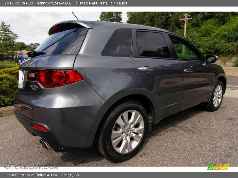 Polished Metal Metallic / Taupe 2012 Acura RDX Technology SH-AWD