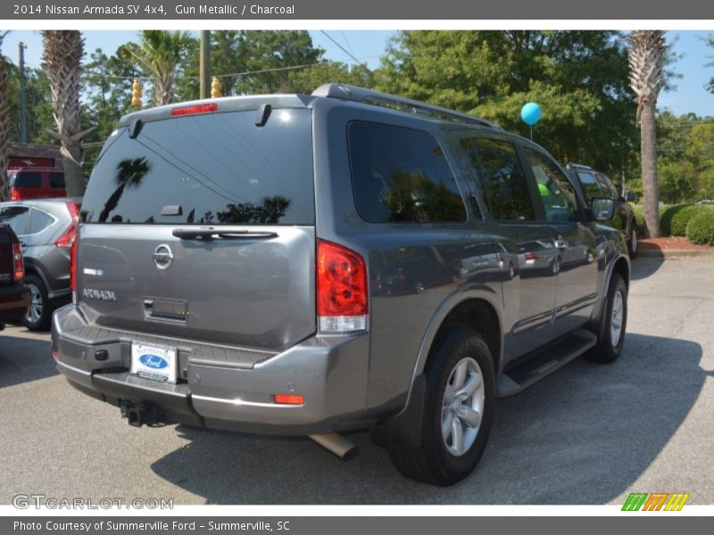 Gun Metallic / Charcoal 2014 Nissan Armada SV 4x4