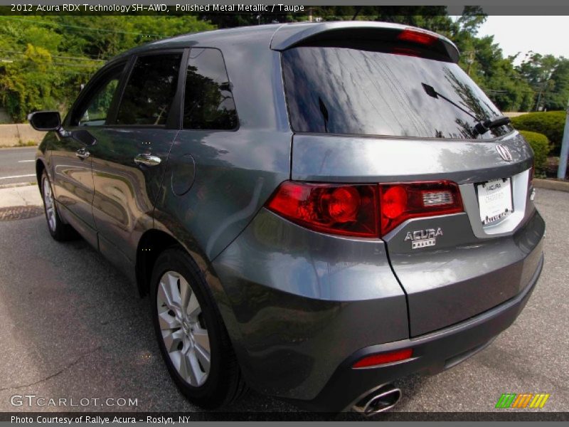 Polished Metal Metallic / Taupe 2012 Acura RDX Technology SH-AWD
