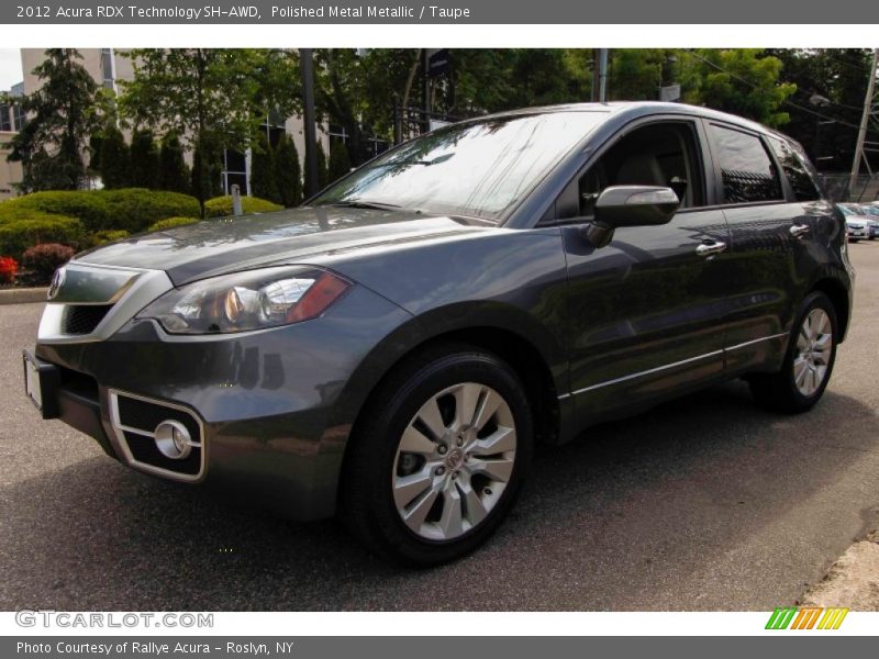 Polished Metal Metallic / Taupe 2012 Acura RDX Technology SH-AWD
