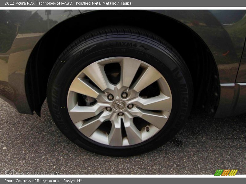 Polished Metal Metallic / Taupe 2012 Acura RDX Technology SH-AWD