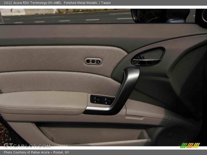 Polished Metal Metallic / Taupe 2012 Acura RDX Technology SH-AWD