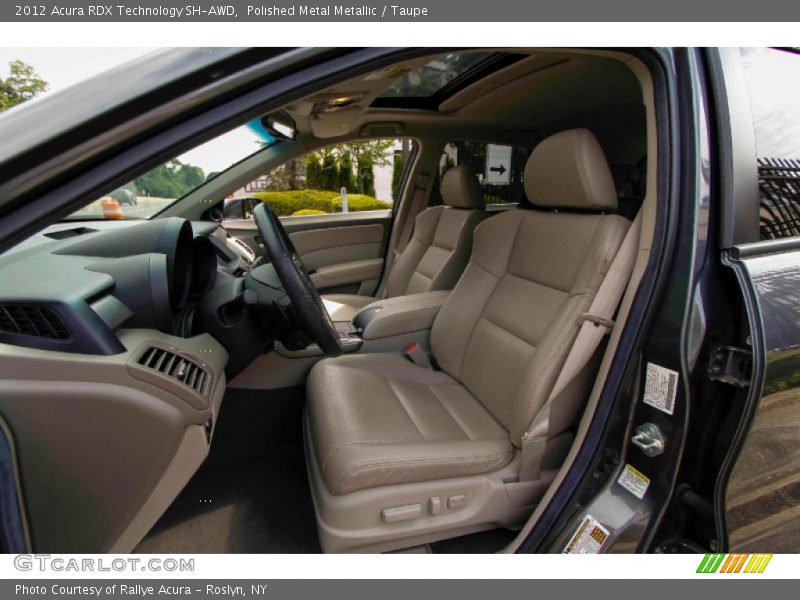 Polished Metal Metallic / Taupe 2012 Acura RDX Technology SH-AWD