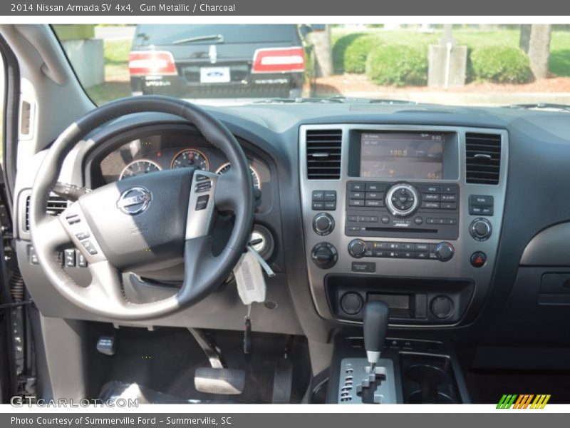 Gun Metallic / Charcoal 2014 Nissan Armada SV 4x4