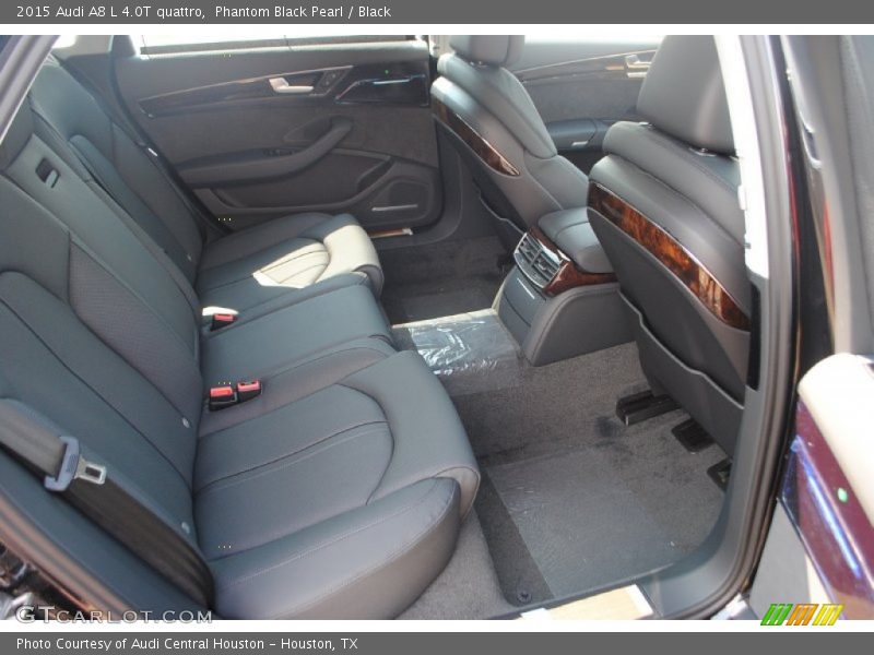 Phantom Black Pearl / Black 2015 Audi A8 L 4.0T quattro