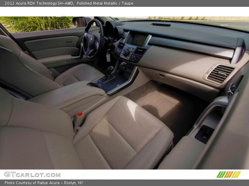 Polished Metal Metallic / Taupe 2012 Acura RDX Technology SH-AWD