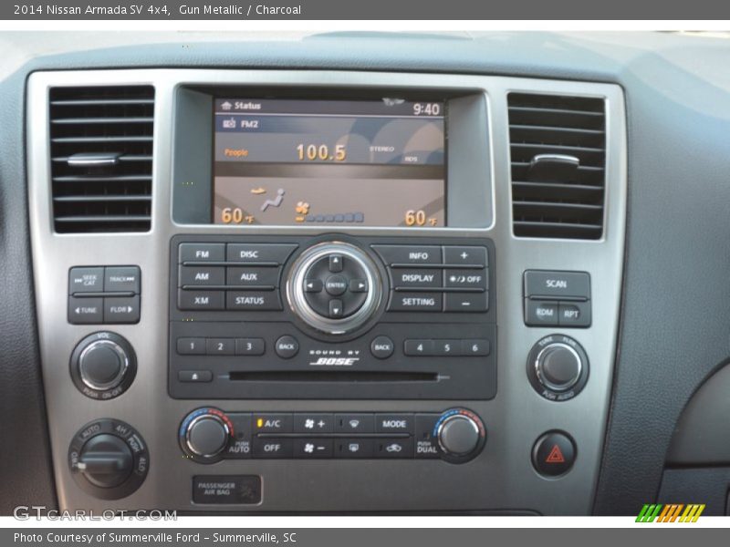Gun Metallic / Charcoal 2014 Nissan Armada SV 4x4