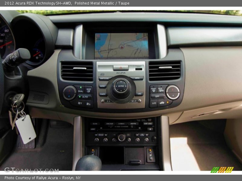 Polished Metal Metallic / Taupe 2012 Acura RDX Technology SH-AWD