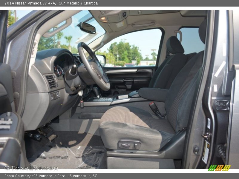 Gun Metallic / Charcoal 2014 Nissan Armada SV 4x4