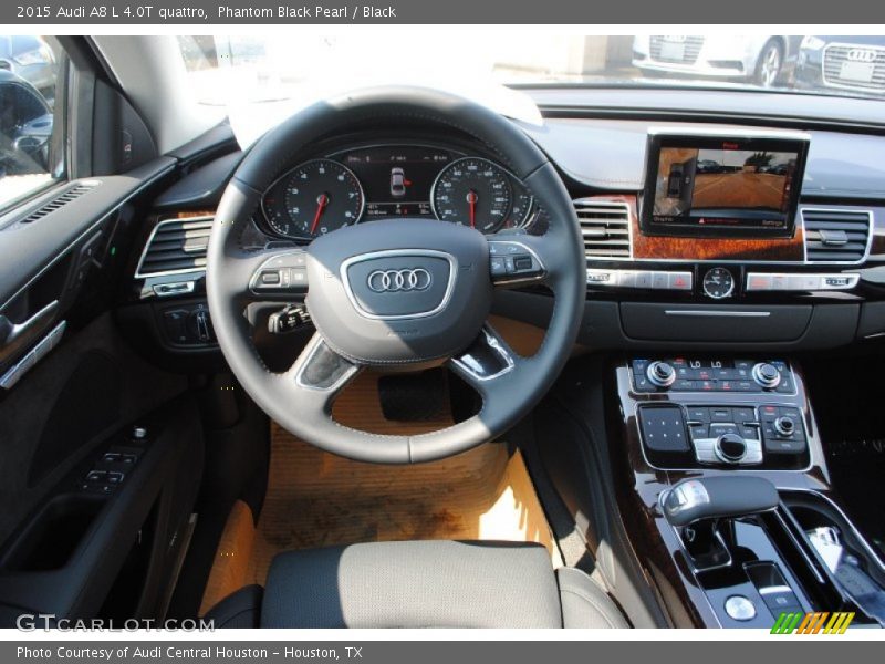Phantom Black Pearl / Black 2015 Audi A8 L 4.0T quattro