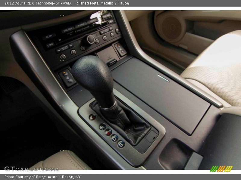 Polished Metal Metallic / Taupe 2012 Acura RDX Technology SH-AWD