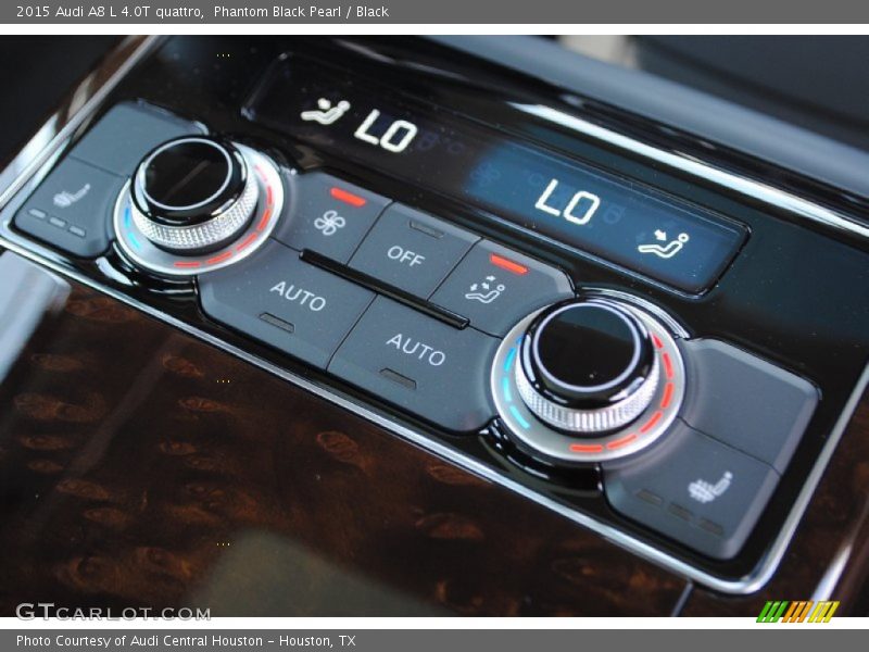 Phantom Black Pearl / Black 2015 Audi A8 L 4.0T quattro