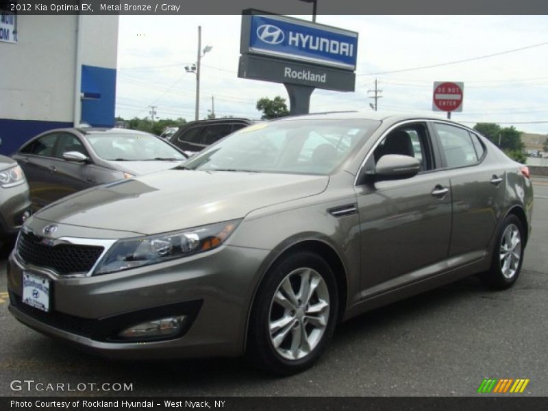 Metal Bronze / Gray 2012 Kia Optima EX