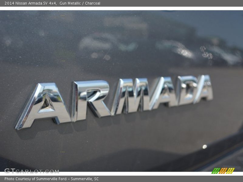 Gun Metallic / Charcoal 2014 Nissan Armada SV 4x4