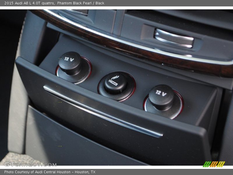 Phantom Black Pearl / Black 2015 Audi A8 L 4.0T quattro