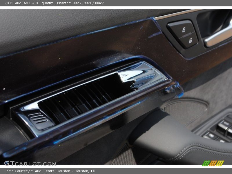Phantom Black Pearl / Black 2015 Audi A8 L 4.0T quattro