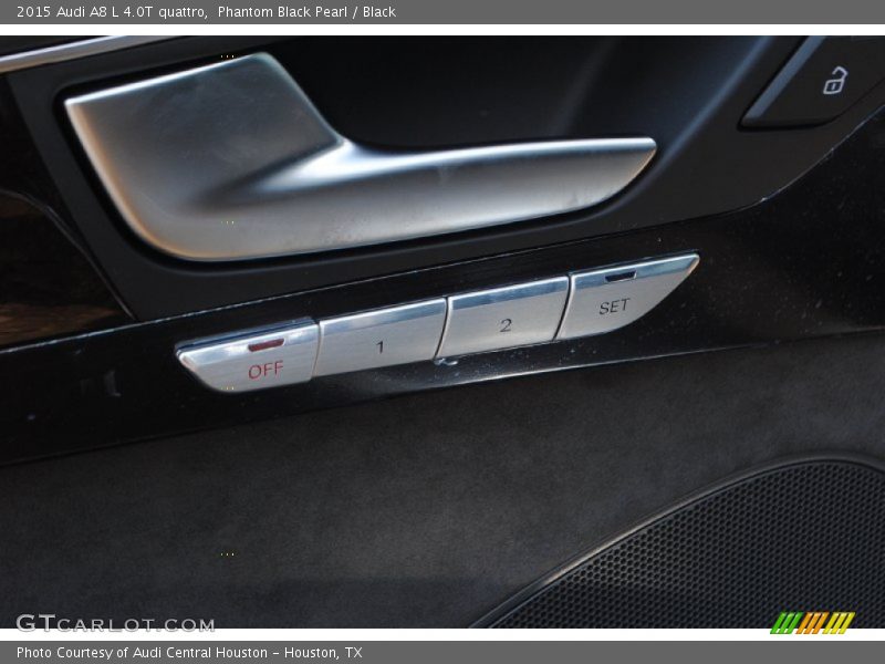 Phantom Black Pearl / Black 2015 Audi A8 L 4.0T quattro