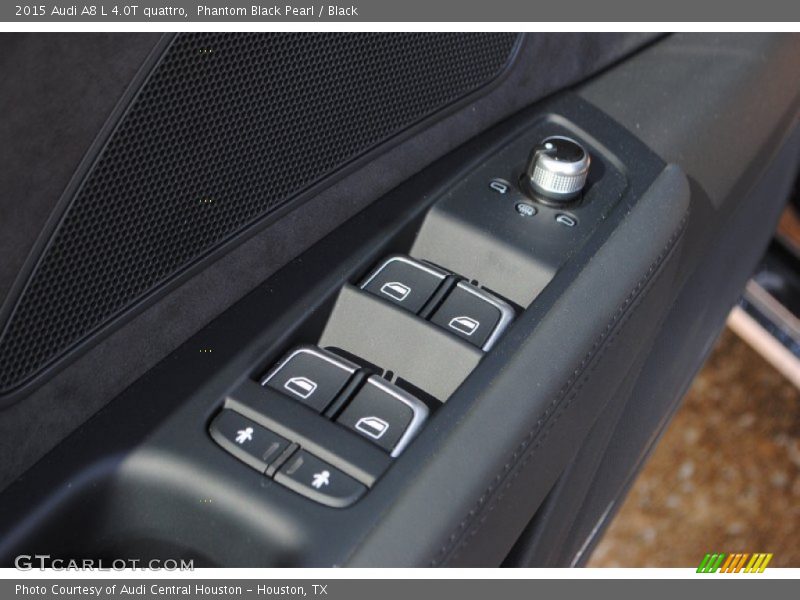 Phantom Black Pearl / Black 2015 Audi A8 L 4.0T quattro