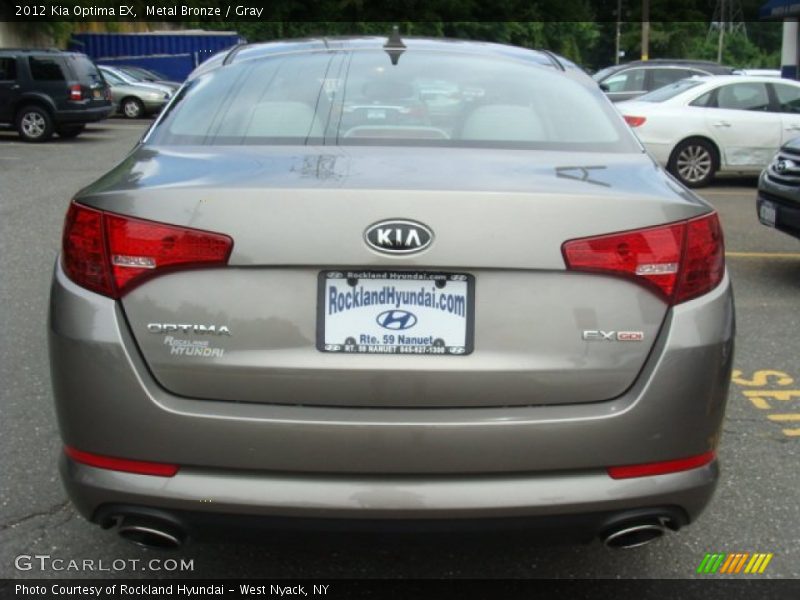 Metal Bronze / Gray 2012 Kia Optima EX