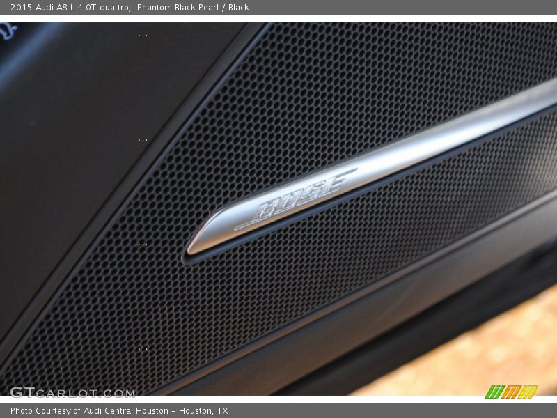 Phantom Black Pearl / Black 2015 Audi A8 L 4.0T quattro