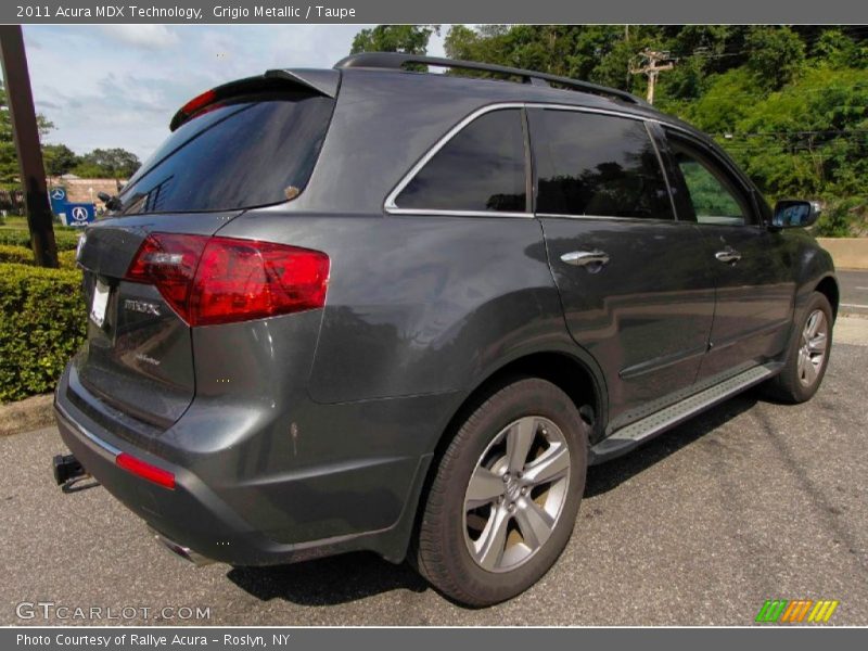Grigio Metallic / Taupe 2011 Acura MDX Technology