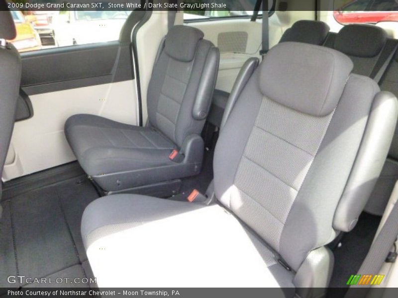 Stone White / Dark Slate Gray/Light Shale 2009 Dodge Grand Caravan SXT