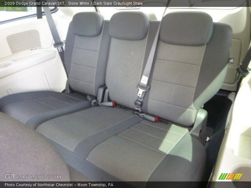 Stone White / Dark Slate Gray/Light Shale 2009 Dodge Grand Caravan SXT
