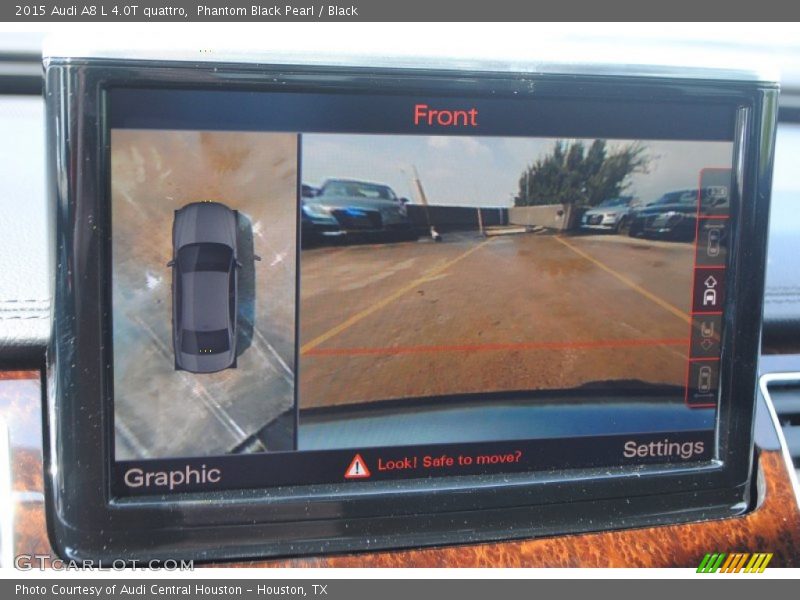 Phantom Black Pearl / Black 2015 Audi A8 L 4.0T quattro