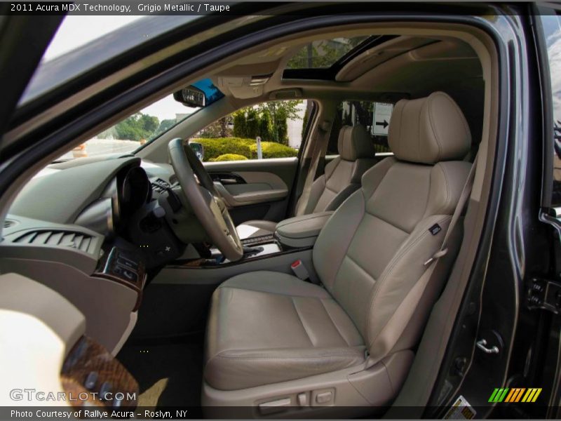 Grigio Metallic / Taupe 2011 Acura MDX Technology