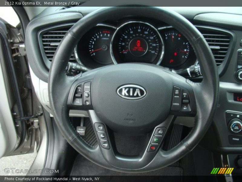 Metal Bronze / Gray 2012 Kia Optima EX