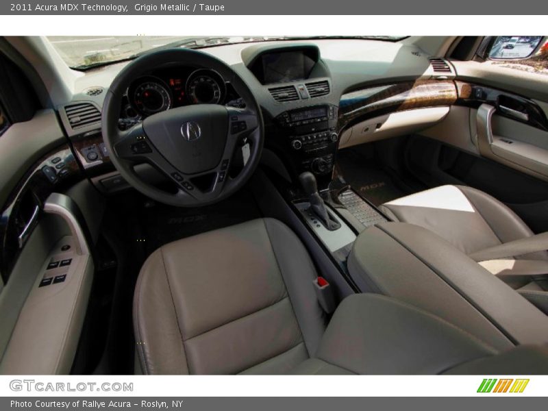 Grigio Metallic / Taupe 2011 Acura MDX Technology