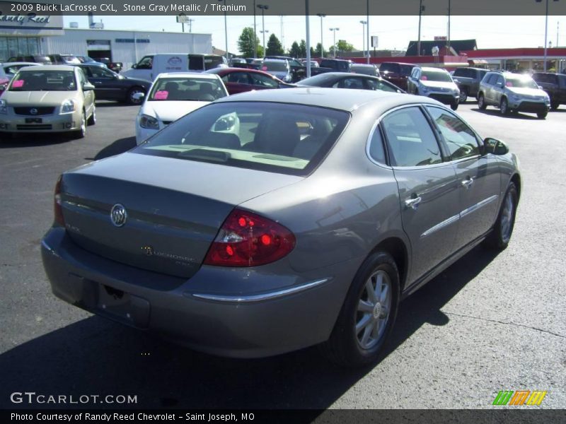Stone Gray Metallic / Titanium 2009 Buick LaCrosse CXL