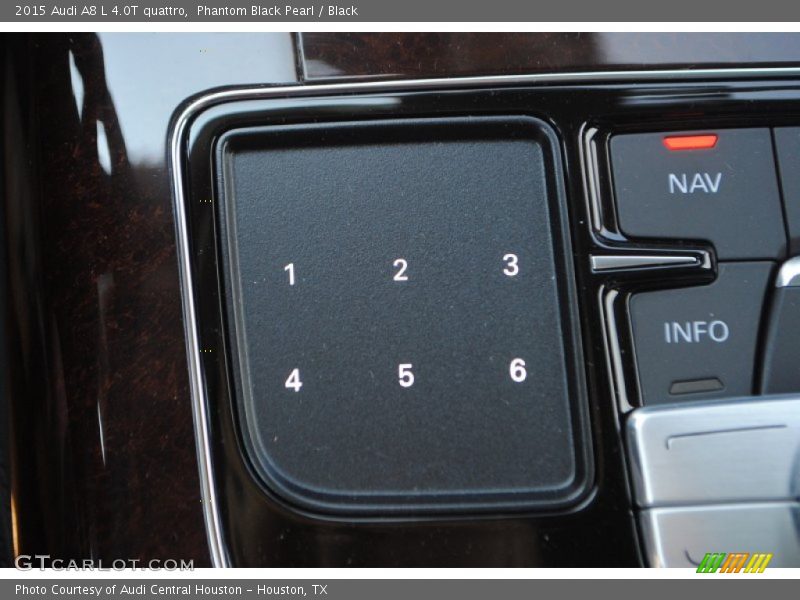 Phantom Black Pearl / Black 2015 Audi A8 L 4.0T quattro